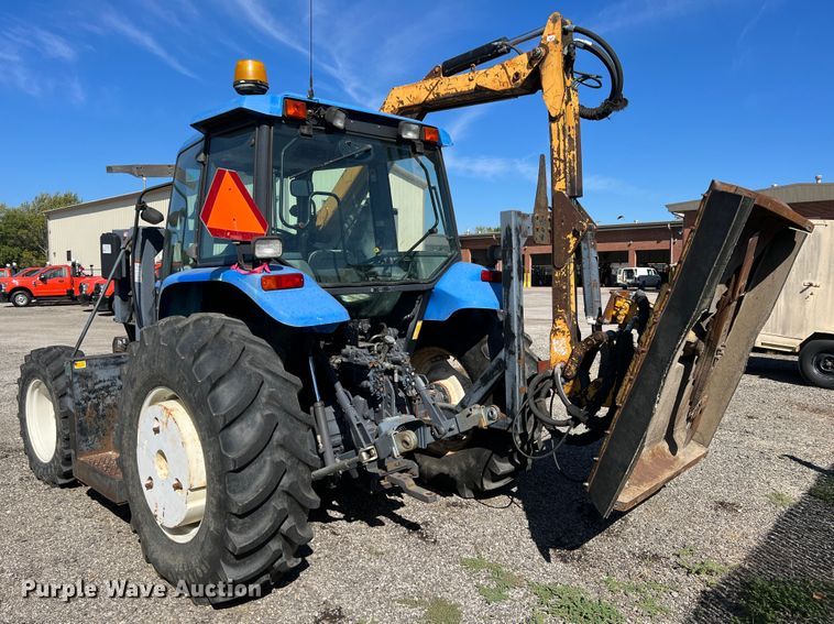 image for item JA9734 2001 New Holland TS110  MFWD tractor