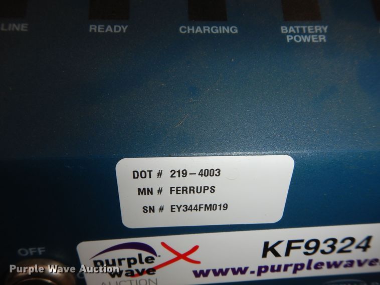 image for item KF9324 Eaton Ferrups FE12.5KVA UPS battery backup