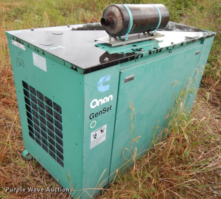 Onan GGDB4489457 generator in Topeka, KS Item KF9325 sold Purple Wave