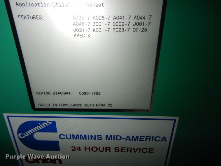 image for item KF9335 Onan 20GGDB generator