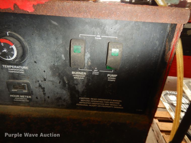 image for item KF9394 (2) 2010 Hotsy 982SS pressure washers