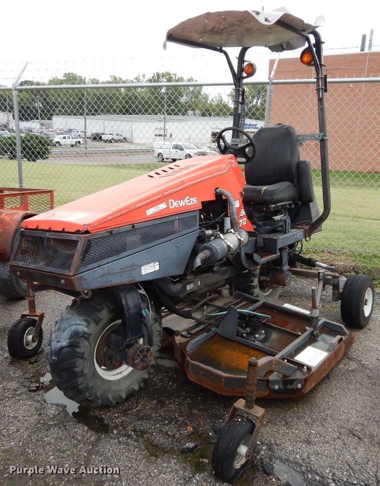 image for item KF9424 2001 DewEze 72 slope mower