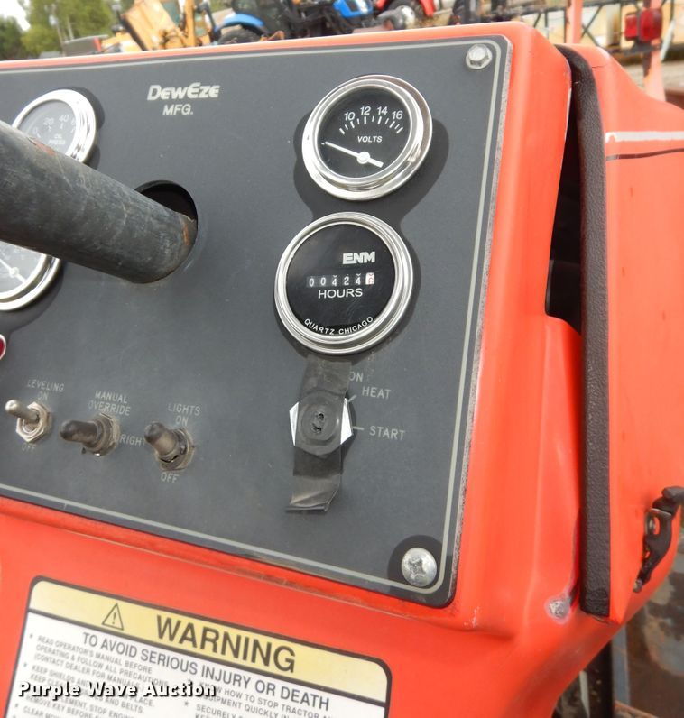 image for item KF9424 2001 DewEze 72 slope mower