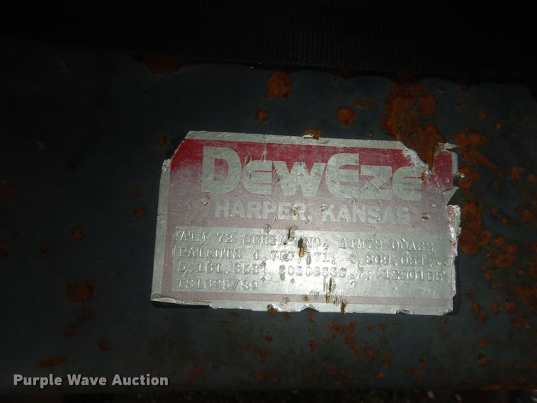 image for item KF9424 2001 DewEze 72 slope mower