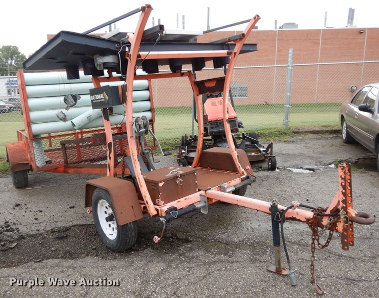 image for item KF9425 2011 National Signal Aero-Lite arrow board trailer