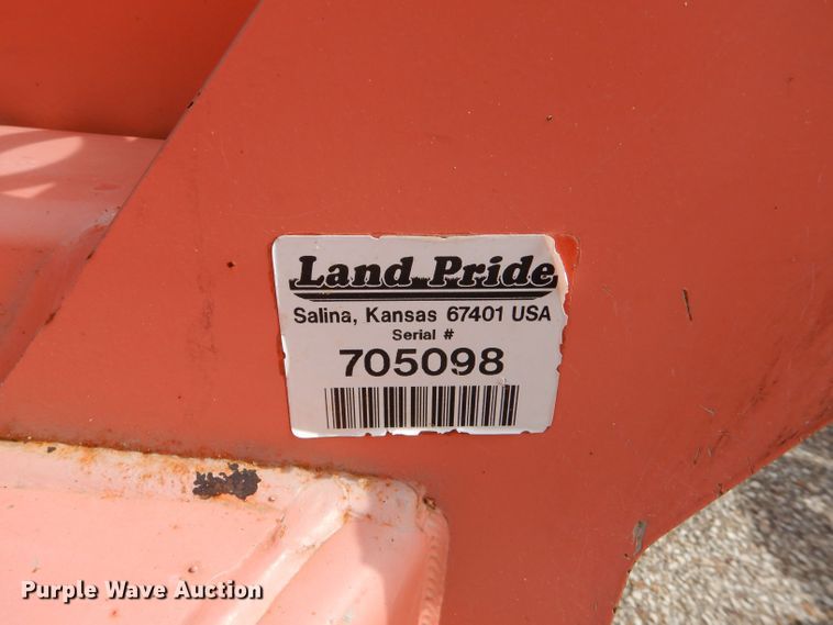 image for item LB9998 2011 Land Pride RCBM6610  rotary mower