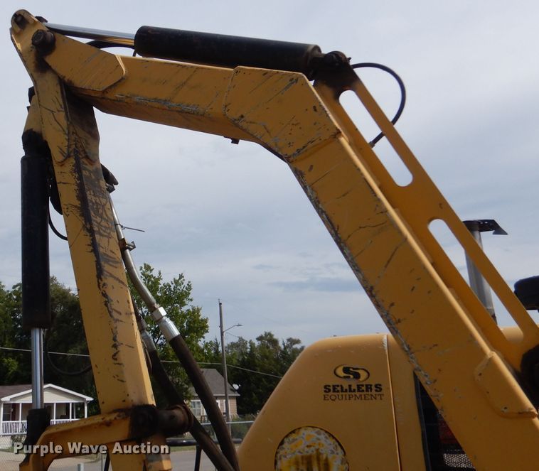 image for item LB9999 2005 Ford F550 Super Duty XLT  flatbed truck with boom mower