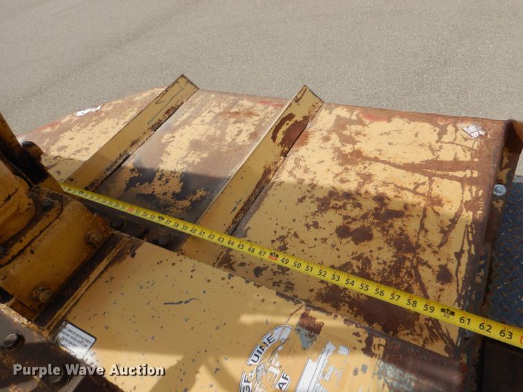 image for item LB9999 2005 Ford F550 Super Duty XLT  flatbed truck with boom mower