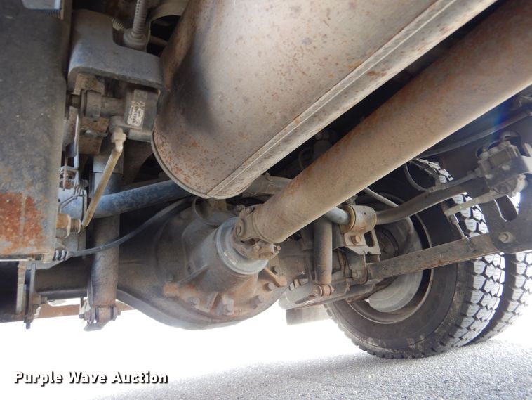 image for item LB9999 2005 Ford F550 Super Duty XLT  flatbed truck with boom mower