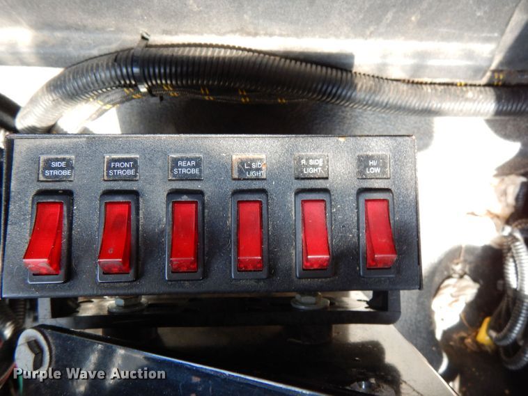 image for item LB9999 2005 Ford F550 Super Duty XLT  flatbed truck with boom mower