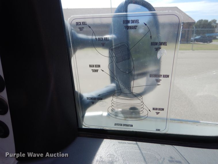 image for item LB9999 2005 Ford F550 Super Duty XLT  flatbed truck with boom mower