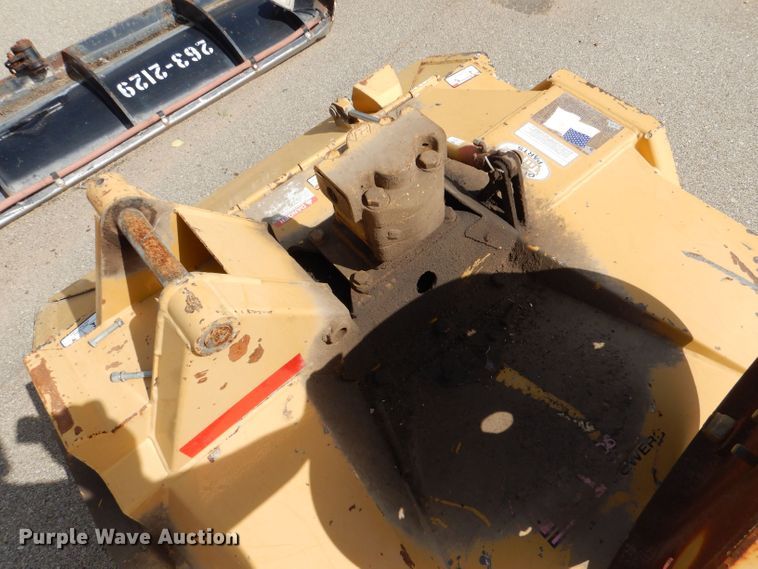 image for item LB9999 2005 Ford F550 Super Duty XLT  flatbed truck with boom mower