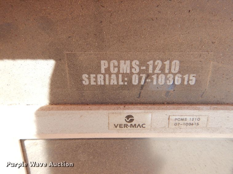 image for item LC9003 2007 Ver-Mac PCMS 1210 message board trailer