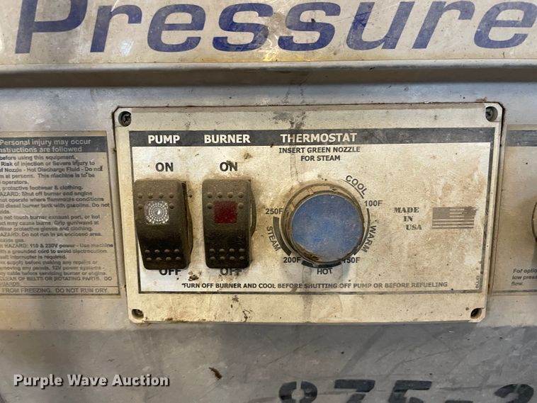 image for item LC9022 2015 Hydro Tek HD20004E2G pressure washer