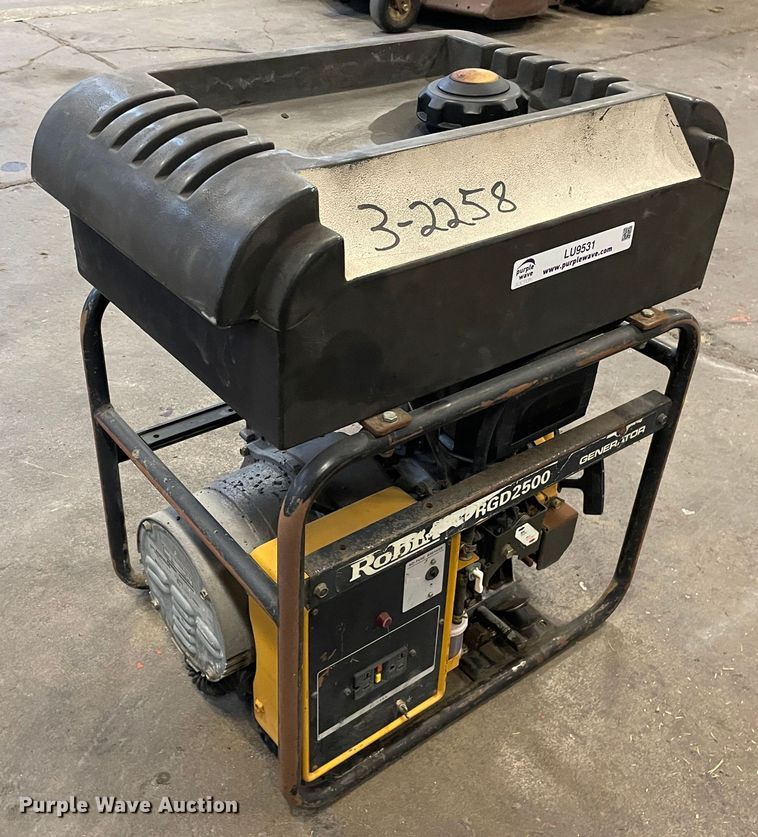 image for item LU9531 Robin RGD2500 generator