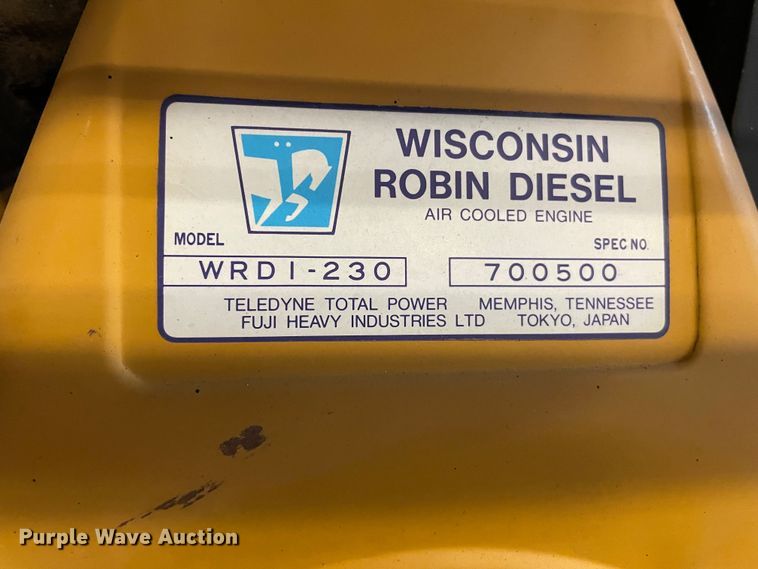 image for item LU9531 Robin RGD2500 generator