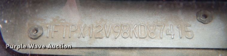 image for item LU9546 2008 Ford F150 XL  SuperCab pickup truck