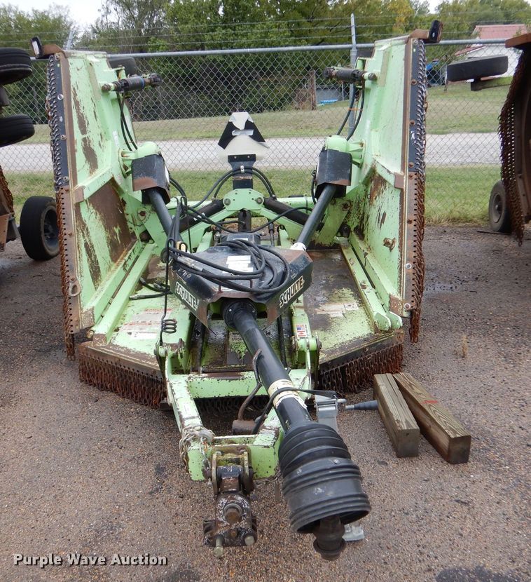 image for item LU9550 2006 Schulte XH-1500  batwing rotary mower