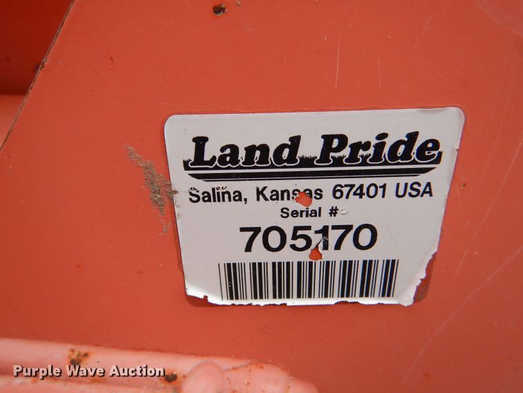 image for item LU9552 2011 Land Pride RCB6610  rotary mower