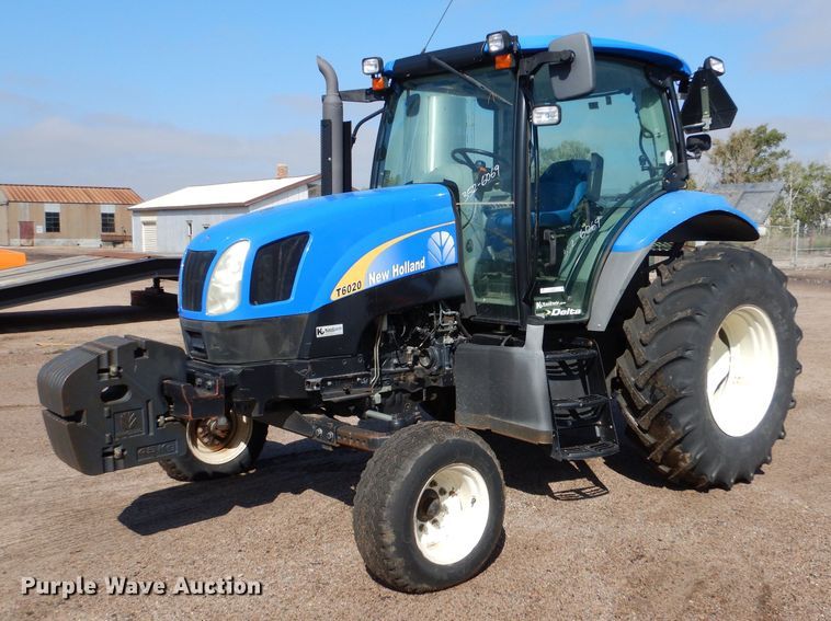 image for item LU9567 2009 New Holland T6020  MFWD tractor