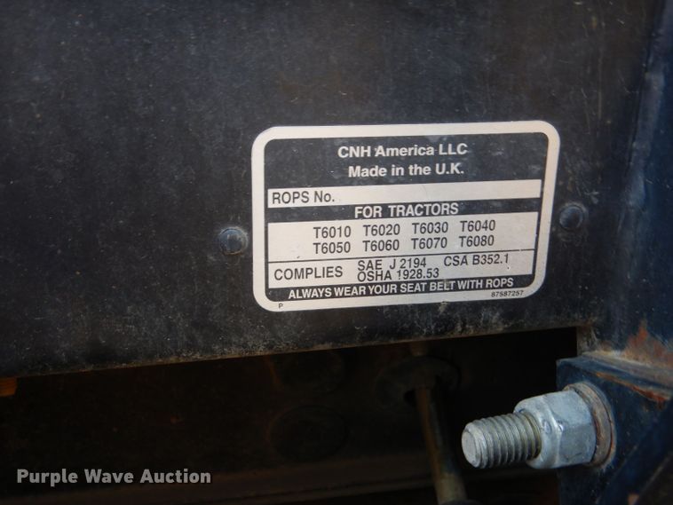 image for item LU9568 2009 New Holland T6020  tractor