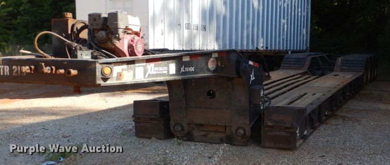 image for item DK6992 2014 XL Specialized 110HDG lowboy equipment trailer