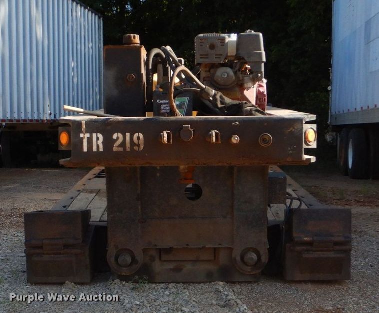 image for item DK6992 2014 XL Specialized 110HDG lowboy equipment trailer