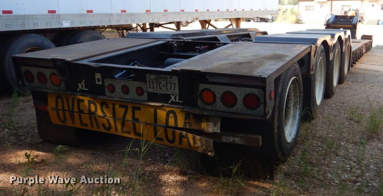 image for item DK6992 2014 XL Specialized 110HDG lowboy equipment trailer