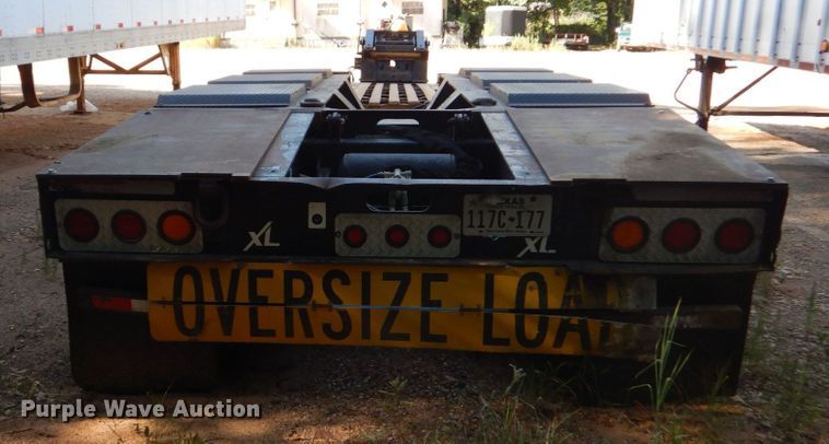 image for item DK6992 2014 XL Specialized 110HDG lowboy equipment trailer