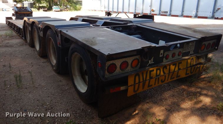 image for item DK6992 2014 XL Specialized 110HDG lowboy equipment trailer