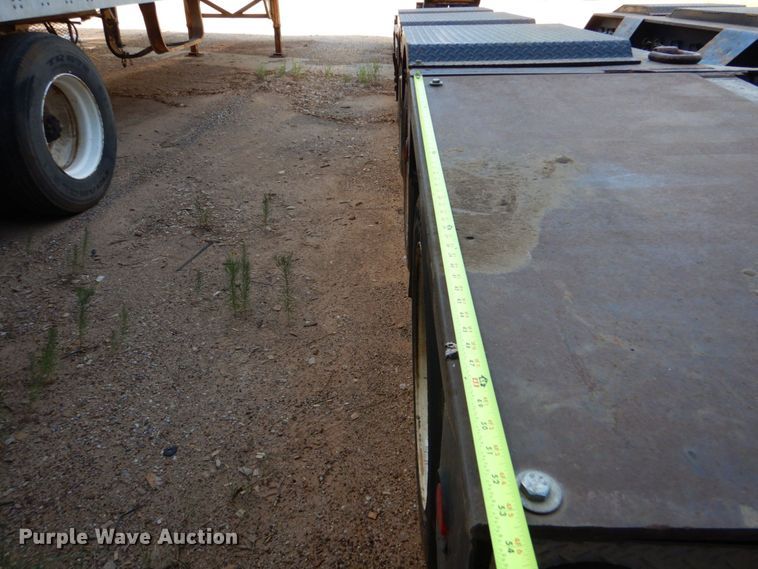 image for item DK6992 2014 XL Specialized 110HDG lowboy equipment trailer