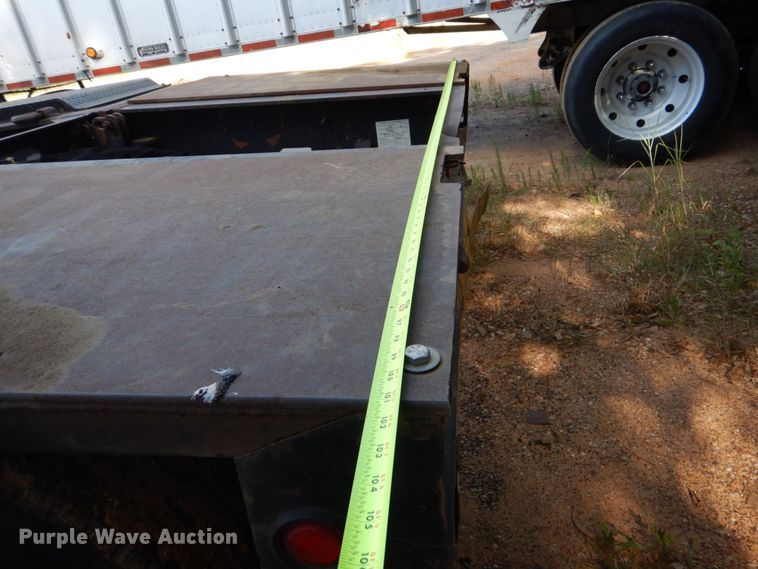 image for item DK6992 2014 XL Specialized 110HDG lowboy equipment trailer