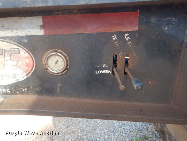 image for item DK6992 2014 XL Specialized 110HDG lowboy equipment trailer