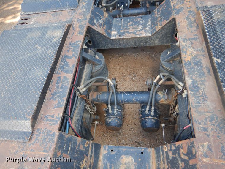 image for item DK6992 2014 XL Specialized 110HDG lowboy equipment trailer