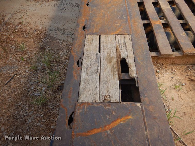 image for item DK6992 2014 XL Specialized 110HDG lowboy equipment trailer