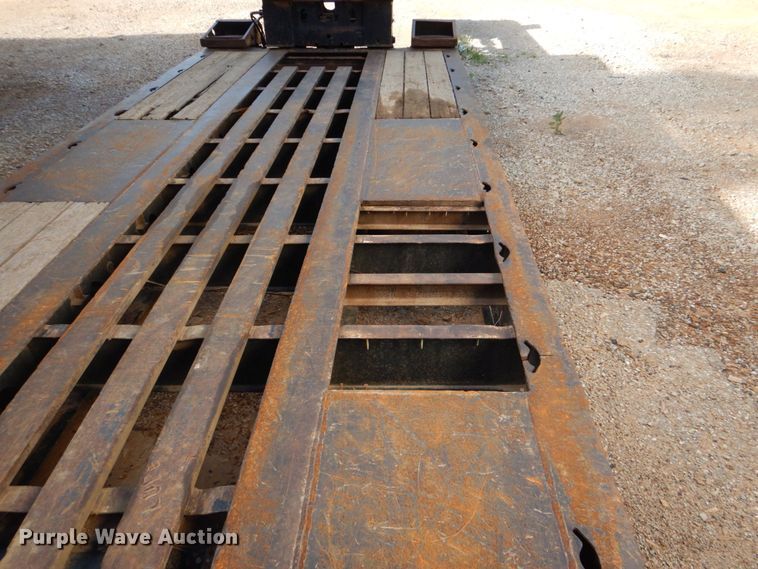 image for item DK6992 2014 XL Specialized 110HDG lowboy equipment trailer