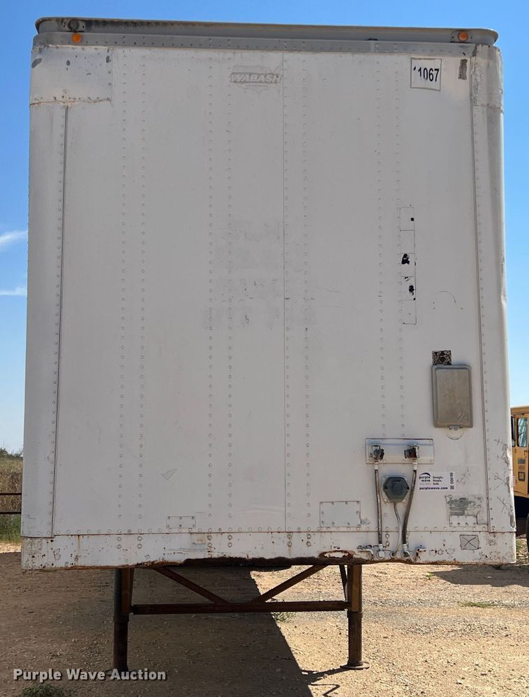 image for item DO8709 1994 Wabash SA-102CW  dry van trailer
