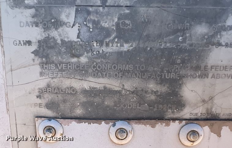 image for item DO8709 1994 Wabash SA-102CW  dry van trailer