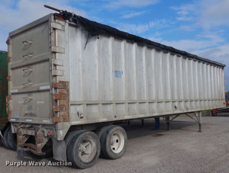 image for item DP0336 1993 Fabrex  walking floor trailer