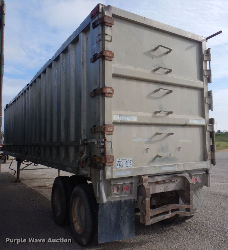 image for item DP0336 1993 Fabrex  walking floor trailer