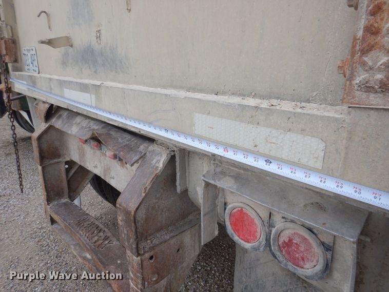 image for item DP0336 1993 Fabrex  walking floor trailer