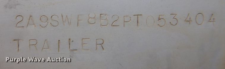 image for item DP0336 1993 Fabrex  walking floor trailer