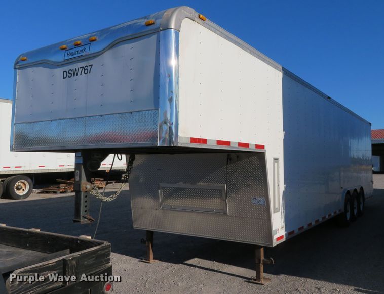 image for item DR0147 2007 Haulmark RTG85X36WR4  enclosed cargo trailer