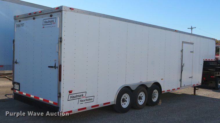 image for item DR0147 2007 Haulmark RTG85X36WR4  enclosed cargo trailer