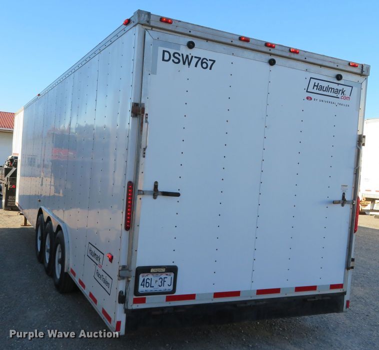 image for item DR0147 2007 Haulmark RTG85X36WR4  enclosed cargo trailer