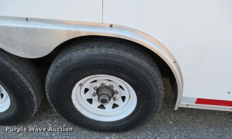 image for item DR0147 2007 Haulmark RTG85X36WR4  enclosed cargo trailer