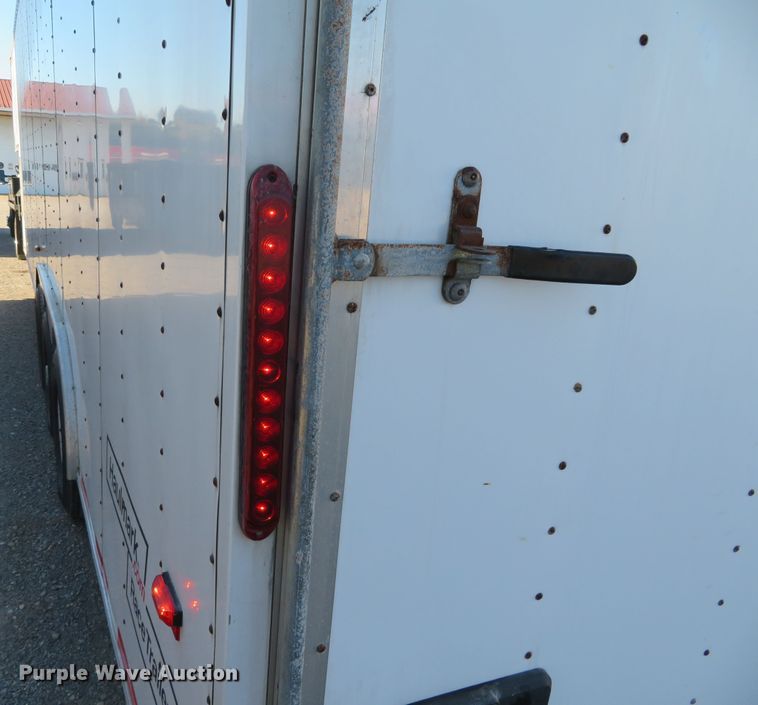 image for item DR0147 2007 Haulmark RTG85X36WR4  enclosed cargo trailer