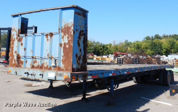 image for item DR0532 1980 Dorsey DGTW-I-276  flatbed trailer