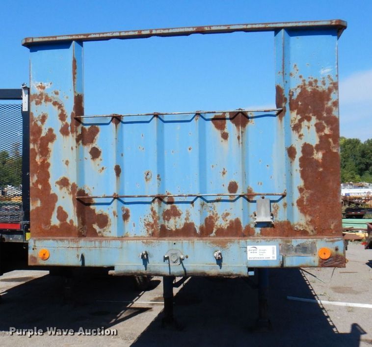 image for item DR0532 1980 Dorsey DGTW-I-276  flatbed trailer
