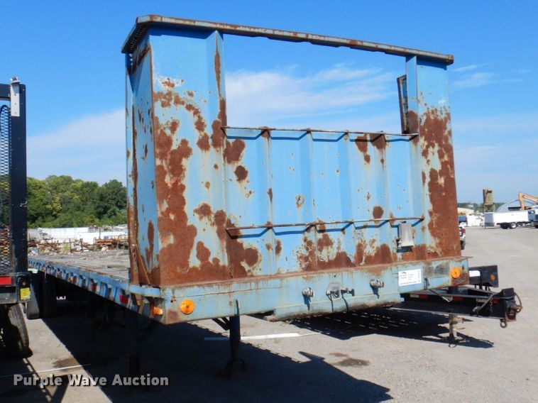 image for item DR0532 1980 Dorsey DGTW-I-276  flatbed trailer